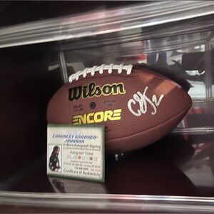 Autographed Football - C.J. Gardner Johnson